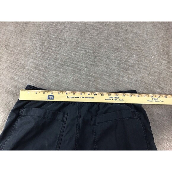 Marine Layer Chino Pants Men Sz Large Faded Black Casual Elastic Waist Stretch - Picture 15 of 16